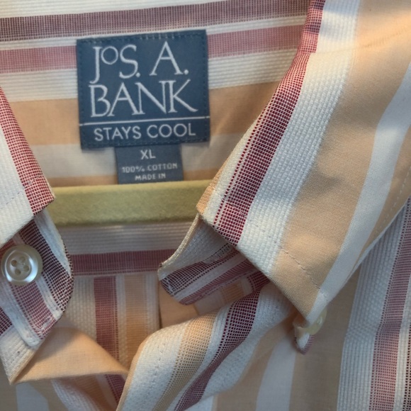 Jos. A. Bank | striped button up short sleeve - Picture 3 of 3